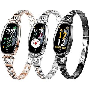 Unbranded (silver) H8 Smart Bracelet Measuring Blood Pressure Heart Rate Blood Pressure Mu Unbranded (silver) H8 Smart Bracelet Measuring Blood Pressure Heart Rate Blood Pressure Mu