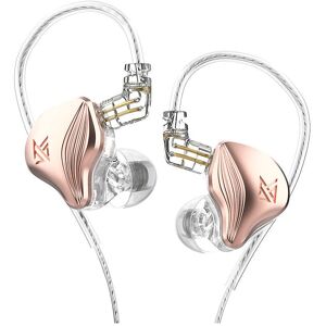 GreenZech (Pink, Without Mic) Static Electrostatic Driver Dynamic Drive Earphone Hi-Fi Bas GreenZech (Pink, Without Mic) Static Electrostatic Driver Dynamic Drive Earphone Hi-Fi Bas