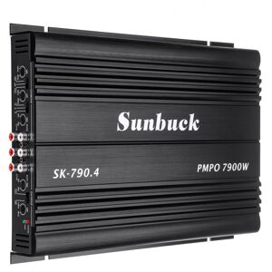 GreenZech 4-Channel 7900W Car Power Amplifier Class A/B Stereo Surround Passive Subwoofer GreenZech 4-Channel 7900W Car Power Amplifier Class A/B Stereo Surround Passive Subwoofer