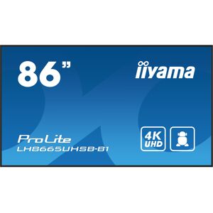 IIYAMA LED-Display ProLite LH8665UHSB-B1 - 218 cm (86") - 3840 x 2160 4K IIYAMA LED-Display ProLite LH8665UHSB-B1 - 218 cm (86") - 3840 x 2160 4K