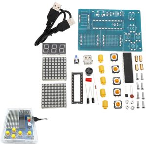 GreenZech 51 Chip Game Console Electronic Production DIY Kit Play Game Design Board Module GreenZech 51 Chip Game Console Electronic Production DIY Kit Play Game Design Board Module