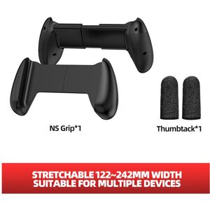 Maxpower (black 2cap) For Nintend Switch Hand Grip Replaceable Protective Stand Holder Sw Maxpower (black 2cap) For Nintend Switch Hand Grip Replaceable Protective Stand Holder Sw