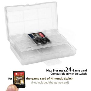 Maxpower (For NS Switch White, Bundle 1) DATA FROG 24 In 1 Portable Game Cards Case Compa Maxpower (For NS Switch White, Bundle 1) DATA FROG 24 In 1 Portable Game Cards Case Compa