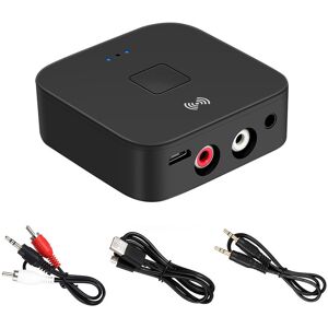 Maxpower (Type1) Bluetooth 5.0 RCA Audio Receiver APTX 3.5mm AUX Jack Music Wireless Blue Maxpower (Type1) Bluetooth 5.0 RCA Audio Receiver APTX 3.5mm AUX Jack Music Wireless Blue