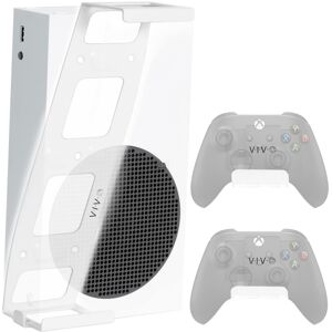 VIVO Steel Wall and Under Desk Mount Bracket Designed for Xbox Series S gaming c VIVO Steel Wall and Under Desk Mount Bracket Designed for Xbox Series S gaming c