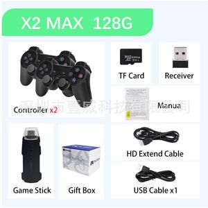 Unbranded (Black: 128G (English version)) X2MAX Home Game Control Wireless HD X2 Game Cont Unbranded (Black: 128G (English version)) X2MAX Home Game Control Wireless HD X2 Game Cont