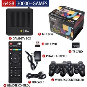 Unbranded (64G European (English) 30,000+ games) G11PRO gaming console TV set-top box 4K d Unbranded (64G European (English) 30,000+ games) G11PRO gaming console TV set-top box 4K d