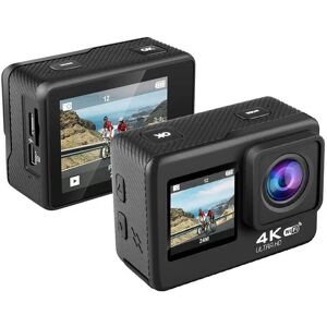 GreenZech 4K 60FPS WiFi Camera with Dual Color Screen 170 Wide Viewing 30M Waterproof EIS GreenZech 4K 60FPS WiFi Camera with Dual Color Screen 170 Wide Viewing 30M Waterproof EIS