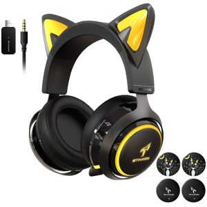 GreenZech (3.5mm+USB) Gaming Headset USB 7.1 RGB Lights 3 Modes With 4 Covers Retractable GreenZech (3.5mm+USB) Gaming Headset USB 7.1 RGB Lights 3 Modes With 4 Covers Retractable