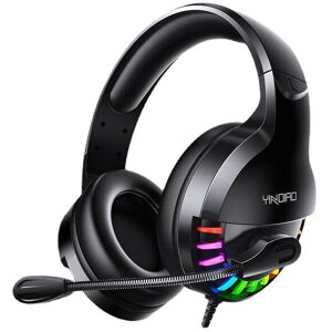 GreenZech (Black) USB 3.5mm AUX Wired Gaming Headset Over-Ear Surround Bass HD Voice Low L GreenZech (Black) USB 3.5mm AUX Wired Gaming Headset Over-Ear Surround Bass HD Voice Low L