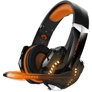 GreenZech (Orange) Pro Headphones Gaming 3.5mm/USB7.1 Stereo Sound Headphone with Mic for GreenZech (Orange) Pro Headphones Gaming 3.5mm/USB7.1 Stereo Sound Headphone with Mic for