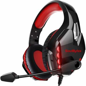 GreenZech (Red) Gaming Headphones RGB Light Noise Cancelling Surround Sound Gaming Wired H GreenZech (Red) Gaming Headphones RGB Light Noise Cancelling Surround Sound Gaming Wired H