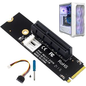 Unbranded PCIE Expansion Card - Wear-Resistant M.2 to PCIE Riser Card PCIE M.2 Adapter Car Unbranded PCIE Expansion Card - Wear-Resistant M.2 to PCIE Riser Card PCIE M.2 Adapter Car
