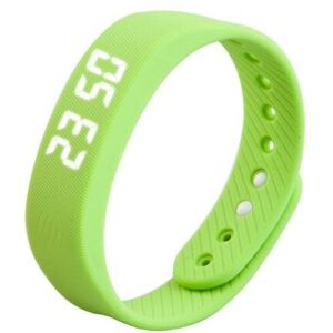 GreenZech (Green) Smart Sport Bracelet Auto Date Podemeter LED Display Five Colors Women M GreenZech (Green) Smart Sport Bracelet Auto Date Podemeter LED Display Five Colors Women M