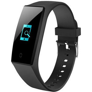 GreenZech (Black) Color Display Wristband HR Blood Pressure Female Period Monitor Smart Wa GreenZech (Black) Color Display Wristband HR Blood Pressure Female Period Monitor Smart Wa