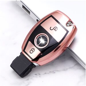 Maxpower (pink) 2 Buttons Soft TPU Car Key Case Cover Shell for Mercedes Benz W203 W204 Maxpower (pink) 2 Buttons Soft TPU Car Key Case Cover Shell for Mercedes Benz W203 W204