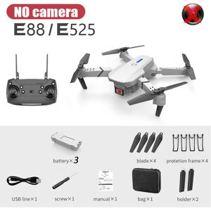 Maxpower (White No camera 3B) E88Pro RC Drone 4k Profesional with Hd Camera Wide Angle HD Maxpower (White No camera 3B) E88Pro RC Drone 4k Profesional with Hd Camera Wide Angle HD