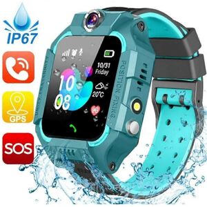 Unbranded (green deep waterproof) Kids Smart Watches SIM GSM SOS Call Phone Game Camera Tr Unbranded (green deep waterproof) Kids Smart Watches SIM GSM SOS Call Phone Game Camera Tr