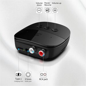 Unbranded (With RCA Cable) NFC Bluetooth 5.2 Adapter Wireless Audio Receiver AUX 3.5mm Jac Unbranded (With RCA Cable) NFC Bluetooth 5.2 Adapter Wireless Audio Receiver AUX 3.5mm Jac