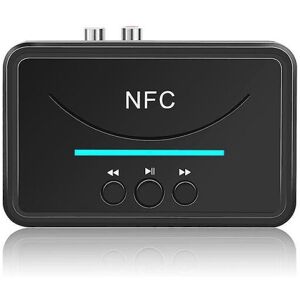 Unbranded NFC Bluetooth 5.0 Audio Receiver 3.5mm RCA AUX Plug USB Wireless Stereo Adapter Unbranded NFC Bluetooth 5.0 Audio Receiver 3.5mm RCA AUX Plug USB Wireless Stereo Adapter