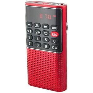 Unbranded (red) L-328 Multifunctional Mini FM Radio Portable Handheld Speaker Recorder MP3 Unbranded (red) L-328 Multifunctional Mini FM Radio Portable Handheld Speaker Recorder MP3