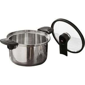 Unbranded (20 Cm) Stainless Steel Pressure Cooker Stainless Steel with Quick Cooking, Er Unbranded (20 Cm) Stainless Steel Pressure Cooker Stainless Steel with Quick Cooking, Er