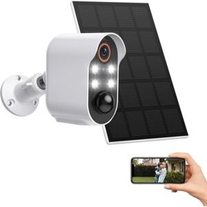 Unbranded (Solar, White) 1080p Wireless Security Camera,Home Security Cameras Wireless Out Unbranded (Solar, White) 1080p Wireless Security Camera,Home Security Cameras Wireless Out