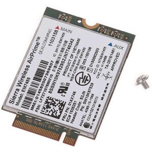 Unbranded (B, One size) EM7455 FRU 01AX746 Wireless Card Cat6 300Mbps LTE4G Card for Think Unbranded (B, One size) EM7455 FRU 01AX746 Wireless Card Cat6 300Mbps LTE4G Card for Think