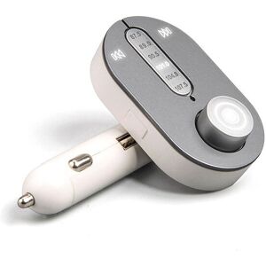 GreenZech (White Light) Bluetooth Car Kit Hands Free FM Transimittervs MP3 Player Car Char GreenZech (White Light) Bluetooth Car Kit Hands Free FM Transimittervs MP3 Player Car Char