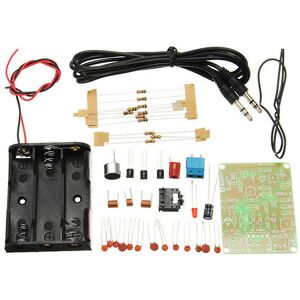 GreenZech 3Pcs FM Transmitter Kit RF-02 Wireless Microphone Parts MP3 Repeater Micro Trans GreenZech 3Pcs FM Transmitter Kit RF-02 Wireless Microphone Parts MP3 Repeater Micro Trans