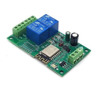 GreenZech 5V/8-80V Power Supply ESP8266 WIFI Dual Relay Module ESP-12F Development Board S GreenZech 5V/8-80V Power Supply ESP8266 WIFI Dual Relay Module ESP-12F Development Board S