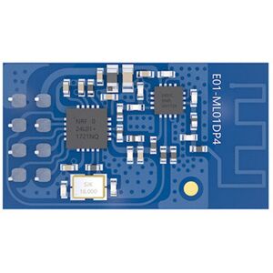 GreenZech E01-ML01DP4 2.4GHz nRF24L01P SPI Interface 20dBm 2.4G nRF24L01 PA LNA PCB Antenn GreenZech E01-ML01DP4 2.4GHz nRF24L01P SPI Interface 20dBm 2.4G nRF24L01 PA LNA PCB Antenn
