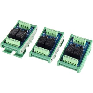 GreenZech (24V) 2CH Channel Optocoupler Isolation Relay Module 5V/12V/24V SCM PLC Signal A GreenZech (24V) 2CH Channel Optocoupler Isolation Relay Module 5V/12V/24V SCM PLC Signal A