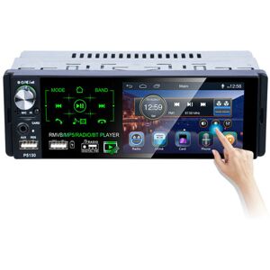 GreenZech 4.1 Inch 1 DIN Car Stereo Radio MP5 Player Full Touch Screen FM AM RDS Bluetooth GreenZech 4.1 Inch 1 DIN Car Stereo Radio MP5 Player Full Touch Screen FM AM RDS Bluetooth