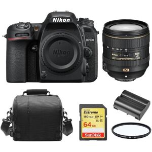 Nikon D7500+AF-S DX 16-80MM ED VR+64GB SDcard+Bag+EN-EL15A+72mm Filter Nikon D7500+AF-S DX 16-80MM ED VR+64GB SDcard+Bag+EN-EL15A+72mm Filter