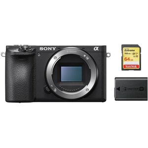 Sony A6500 Body Black + 64GB SD card + NP-FW50 Battery Sony A6500 Body Black + 64GB SD card + NP-FW50 Battery