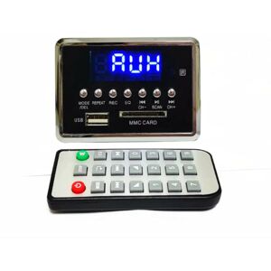 GreenZech 3.7-5V with Recording Bluetooth 5.0 MP3 WMA WAV FLAC APE Audio Decoder Board Blu GreenZech 3.7-5V with Recording Bluetooth 5.0 MP3 WMA WAV FLAC APE Audio Decoder Board Blu