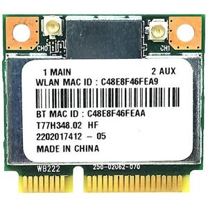 Unbranded For Ar5b22 Ar9462 Wifi Card 300mbps 24g5g Dual Band Bluetooth 40 Mini Pcle Wifi Unbranded For Ar5b22 Ar9462 Wifi Card 300mbps 24g5g Dual Band Bluetooth 40 Mini Pcle Wifi