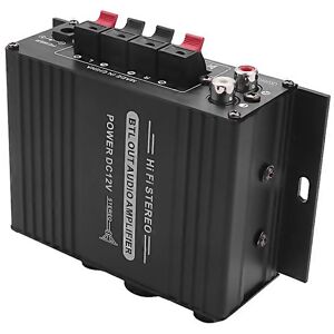 Unbranded For 12v Mini Audio Power Car Amplifier Digital Audio Receiver Amp Dual Channel 2 Unbranded For 12v Mini Audio Power Car Amplifier Digital Audio Receiver Amp Dual Channel 2