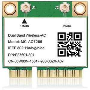 Unbranded For 1200mbps Bluetooth 42 Mini Pcie Wifi Card Mcac7265 Wireless Network Card 726 Unbranded For 1200mbps Bluetooth 42 Mini Pcie Wifi Card Mcac7265 Wireless Network Card 726