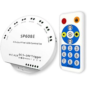 Unbranded For Sp608e Ws2812b Music Controller 8 Ch Signal Output Ws2811 Ws2815 Led Light S Unbranded For Sp608e Ws2812b Music Controller 8 Ch Signal Output Ws2811 Ws2815 Led Light S