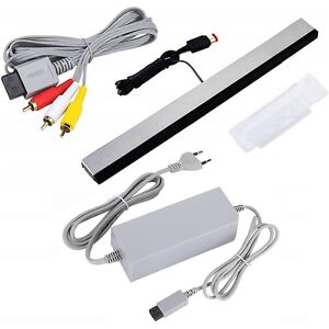 Unbranded For 3 In 1 Wired Motion Sensor Bar Ac Power Supply Adapter Cord Composite Audio Unbranded For 3 In 1 Wired Motion Sensor Bar Ac Power Supply Adapter Cord Composite Audio