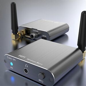 Unbranded For Bluetooth Audio Adapter With Aptxhd Toslinkcoaxial Output Unbranded For Bluetooth Audio Adapter With Aptxhd Toslinkcoaxial Output