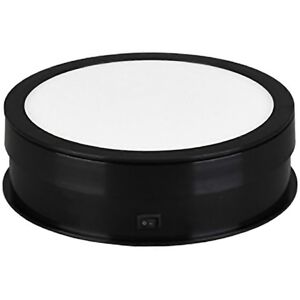 Unbranded For 20cm Motorized Rotating Display Stand Rotating Turntable Black Unbranded For 20cm Motorized Rotating Display Stand Rotating Turntable Black