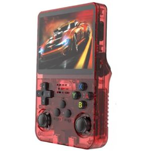 Unbranded (Red) Psp R36s Retro Handheld Game Console 64g Suitable For Childrens Gifts Dail Unbranded (Red) Psp R36s Retro Handheld Game Console 64g Suitable For Childrens Gifts Dail