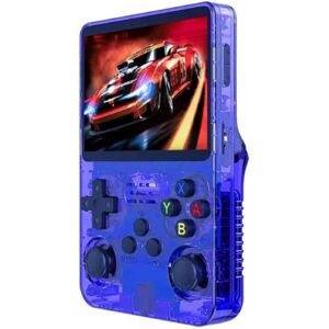 Unbranded (Blue) Psp R36s Retro Handheld Game Console 64g Suitable For Childrens Gifts Dai Unbranded (Blue) Psp R36s Retro Handheld Game Console 64g Suitable For Childrens Gifts Dai