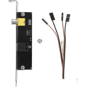 Unbranded OutPlate Cable Bracket SPDIF Optical Electrical Unbranded OutPlate Cable Bracket SPDIF Optical Electrical