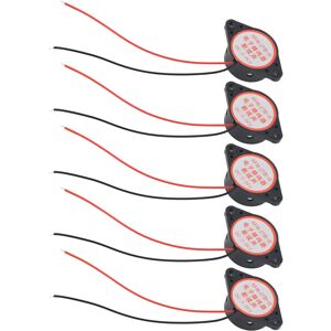 Unbranded 5Pcs Buzzer Alarm Electric Piezo Beep Active 80dB Unbranded 5Pcs Buzzer Alarm Electric Piezo Beep Active 80dB