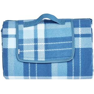 Amazon Basics Picnic Blanket with waterproof backing 150 x 195 cm Blue Amazon Basics Picnic Blanket with waterproof backing 150 x 195 cm Blue