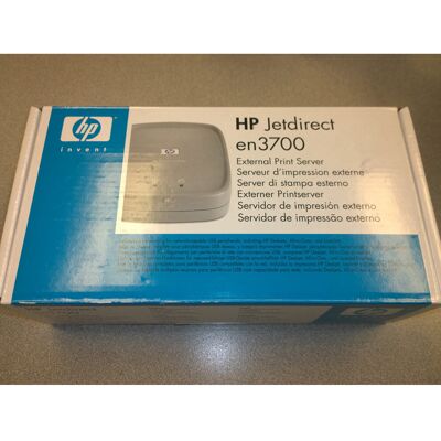 HP J7942A Jetdirect en3700 Fast Ethernet Print Server (USB 2.0) HP J7942A Jetdirect en3700 Fast Ethernet Print Server (USB 2.0)